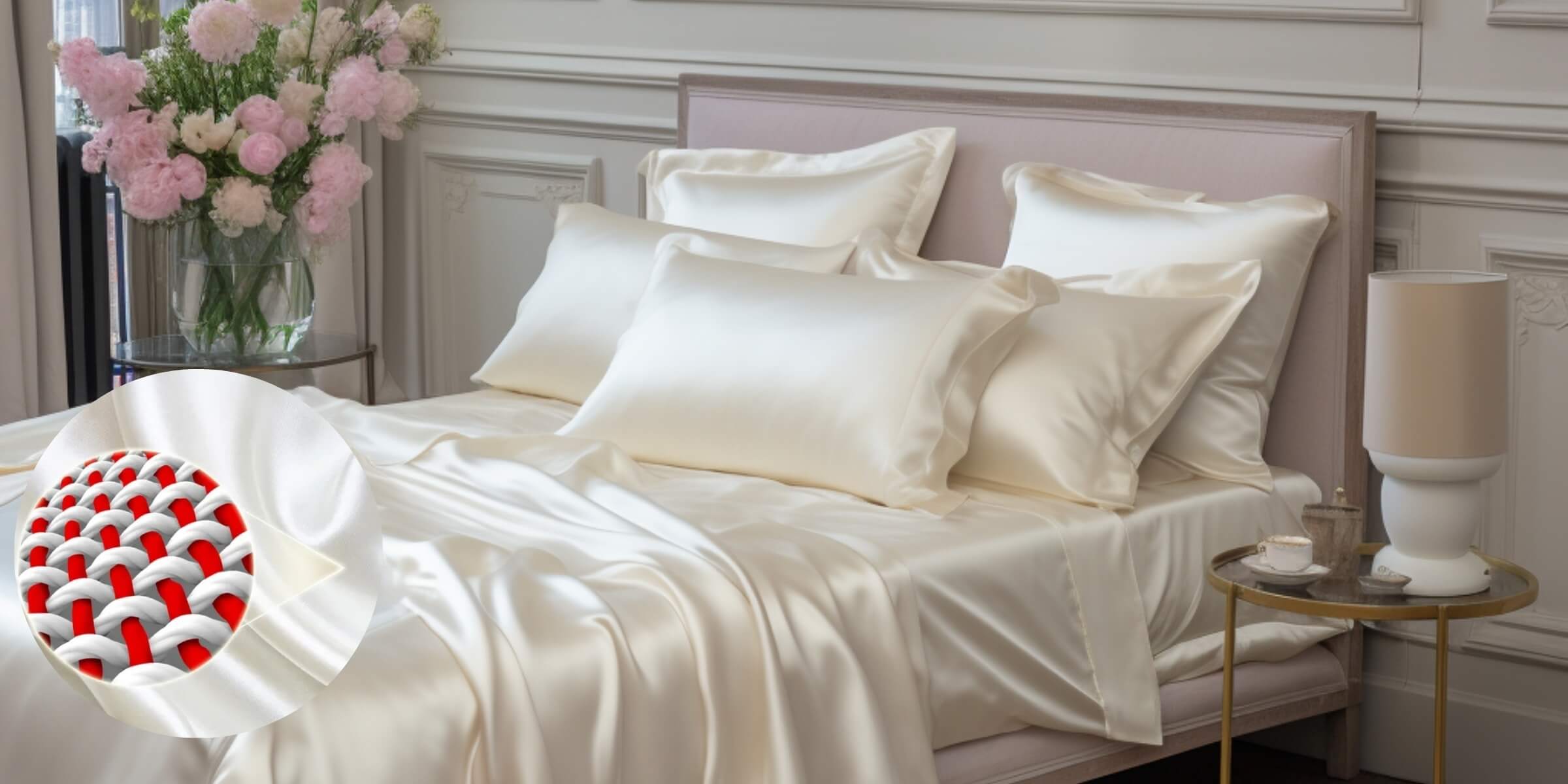What Is Thread Count? Why It Matters for Cotton — But Not for Luxury Silk Bedding