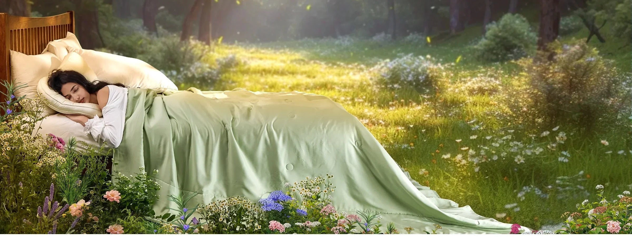 Restful Sleep Bedding Collection at Promeed - Innovative Quilts, Comforters, and Pillows for Better Sleep