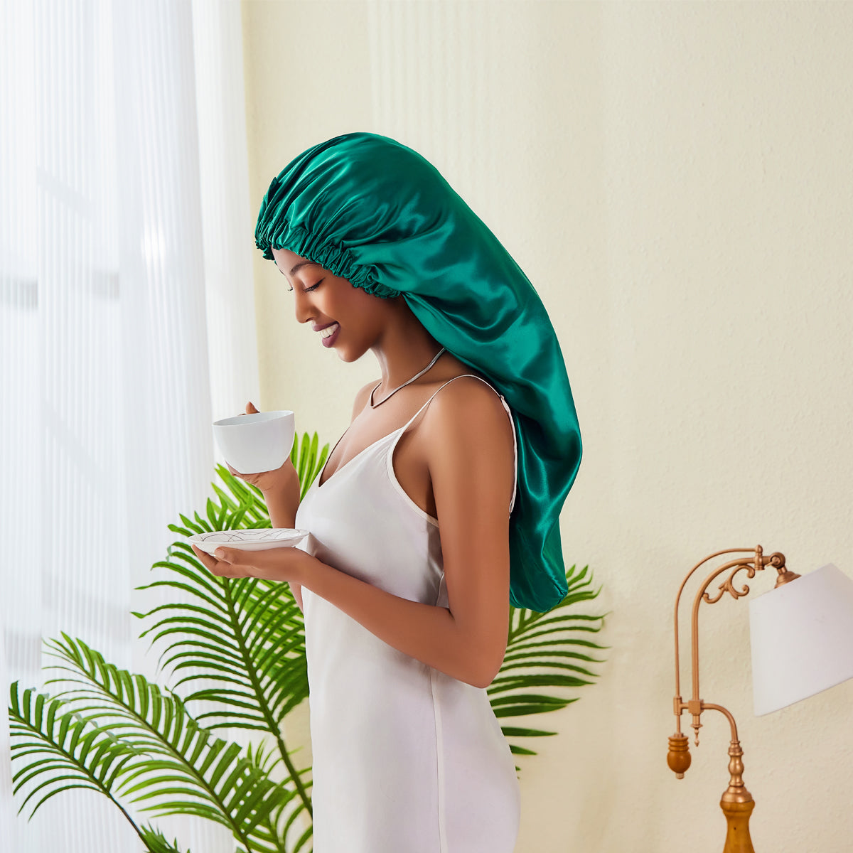 Moisturized Mulberry Silk Bonnet - promeedsilk