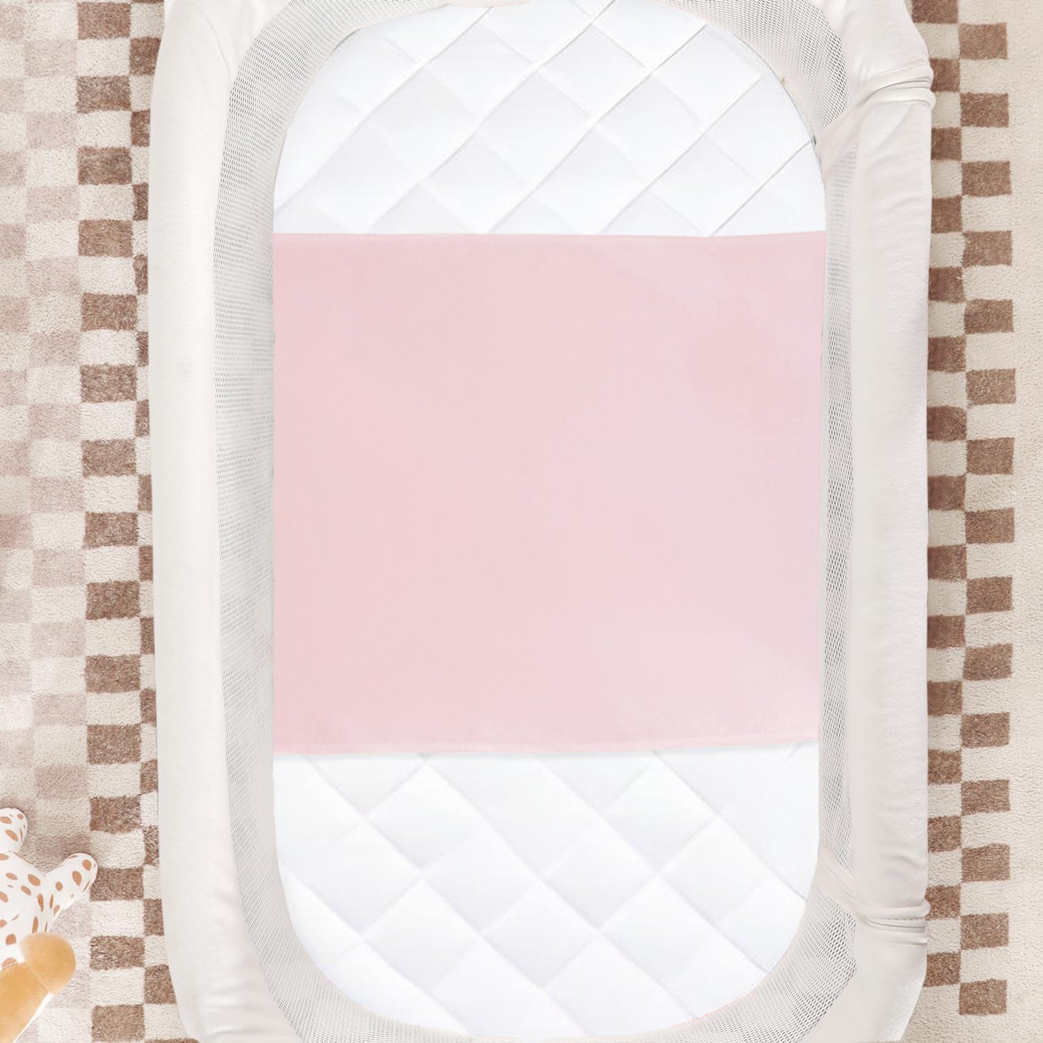 23mm 100% Mulberry Silk Baby Crib Sleeve for Cradles