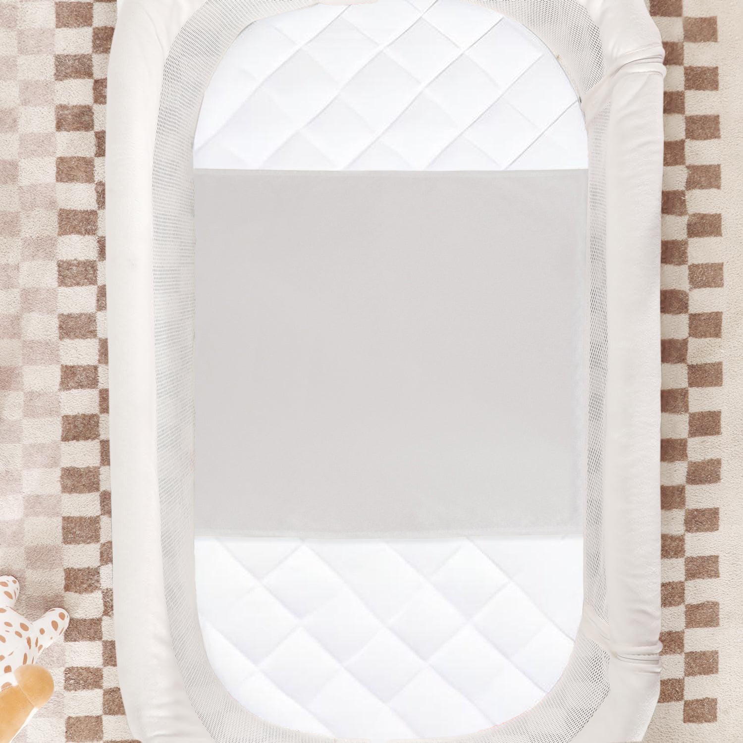 23mm 100% Mulberry Silk Baby Crib Sleeve for Cradles