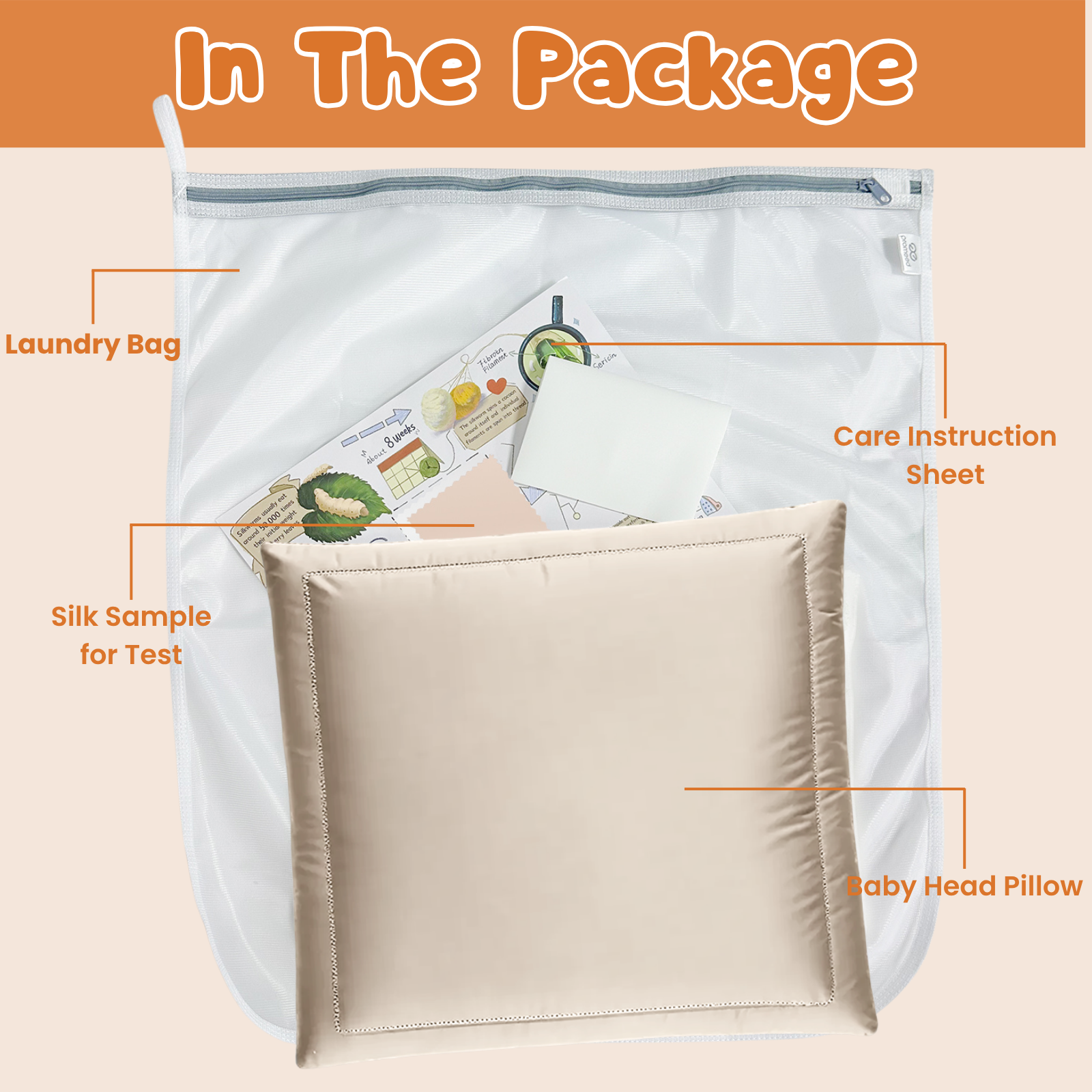 23mm 6A+ Mulberry Silk Baby Car Seat Headrest Cover