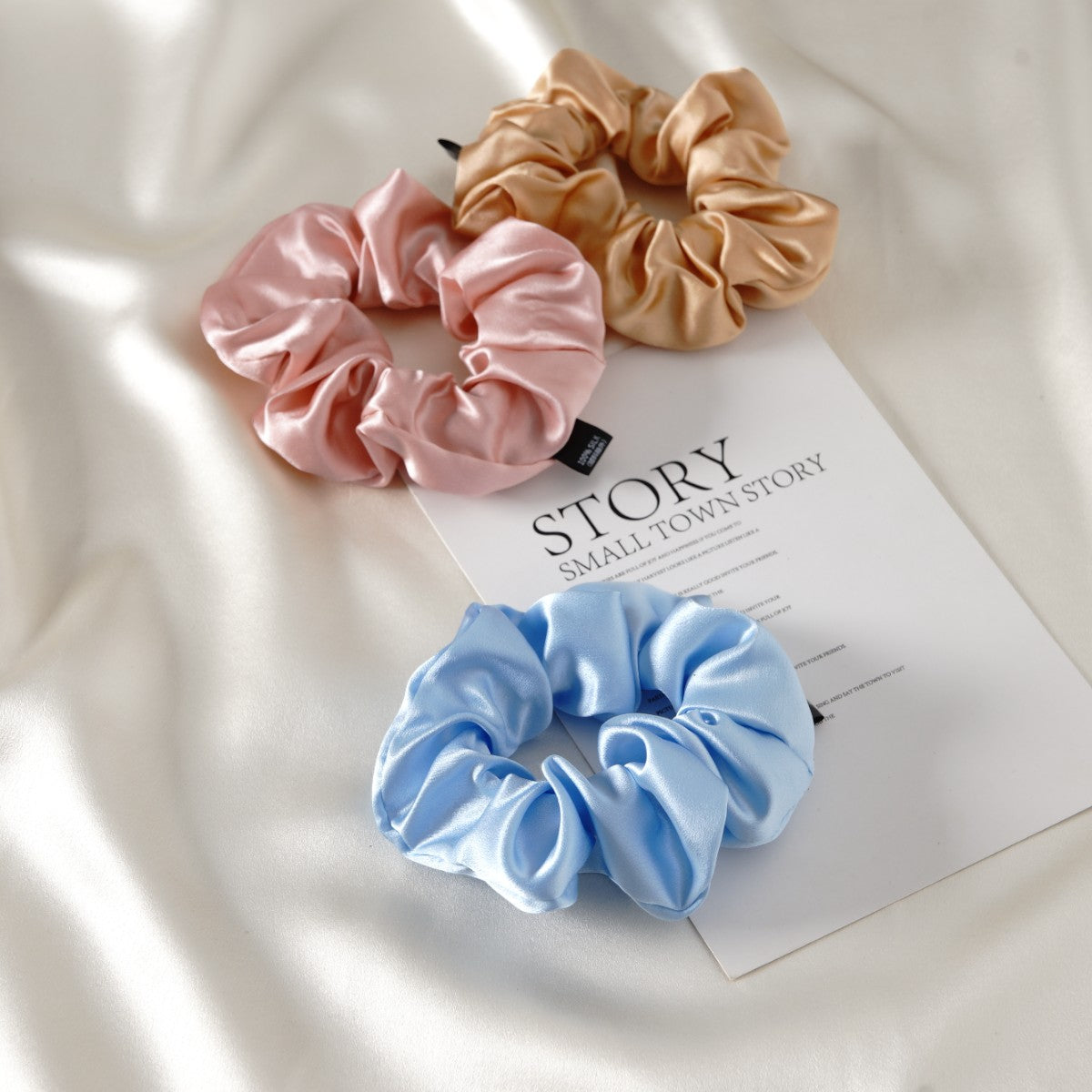 Silk Minnie Scrunchies - promeedsilk