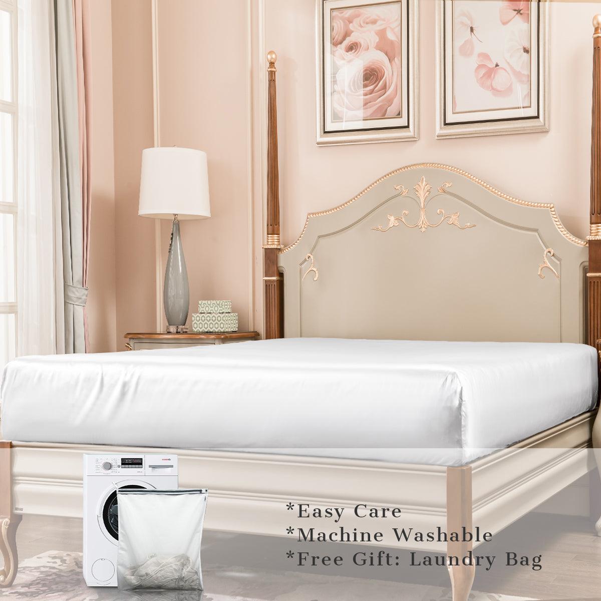 23mm 6A+ Silk Fitted Sheet - promeedsilk