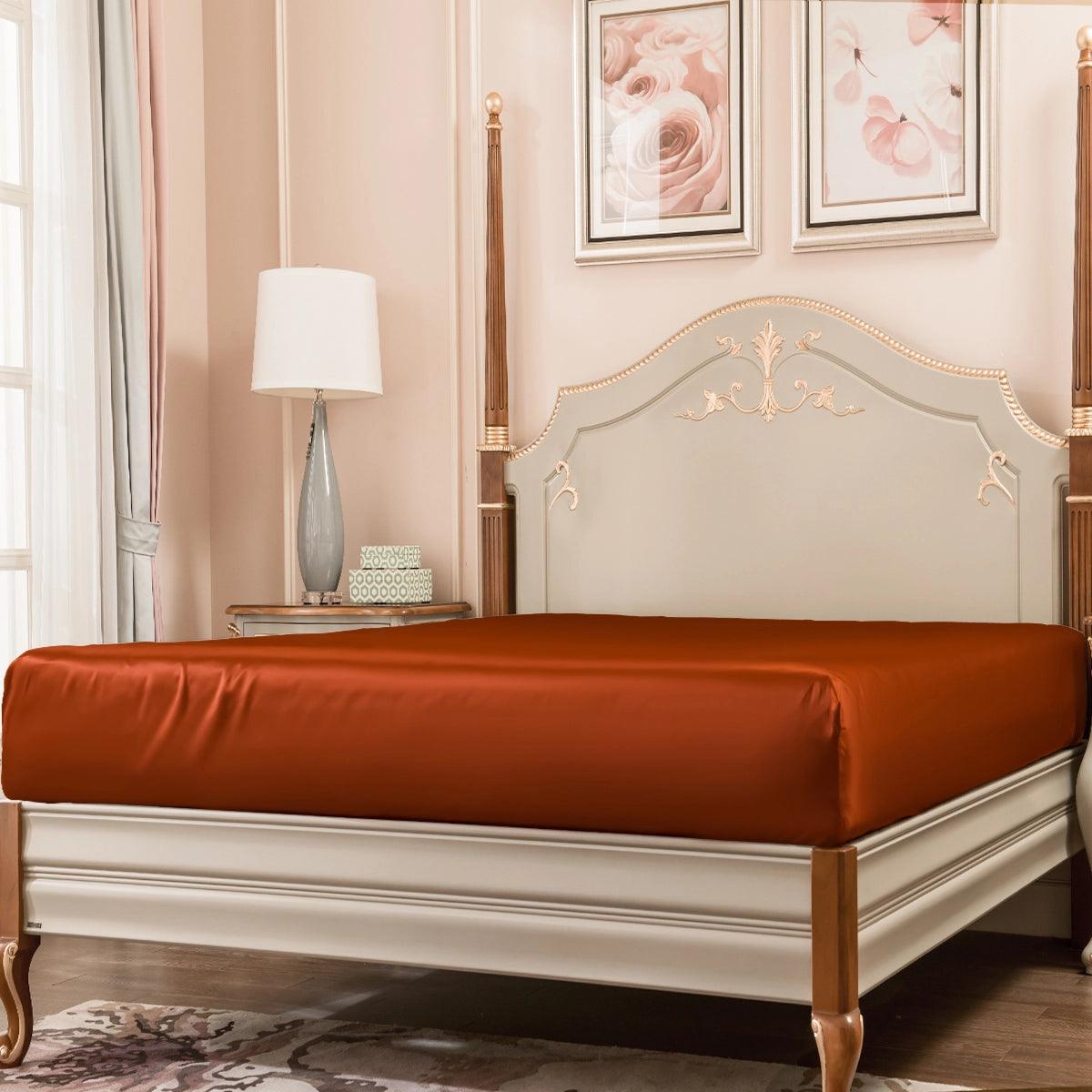 23mm 6A+ Silk Fitted Sheet - promeedsilk