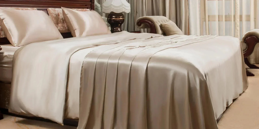 Cómo evitar que las sábanas de seda se deslicen de la cama 