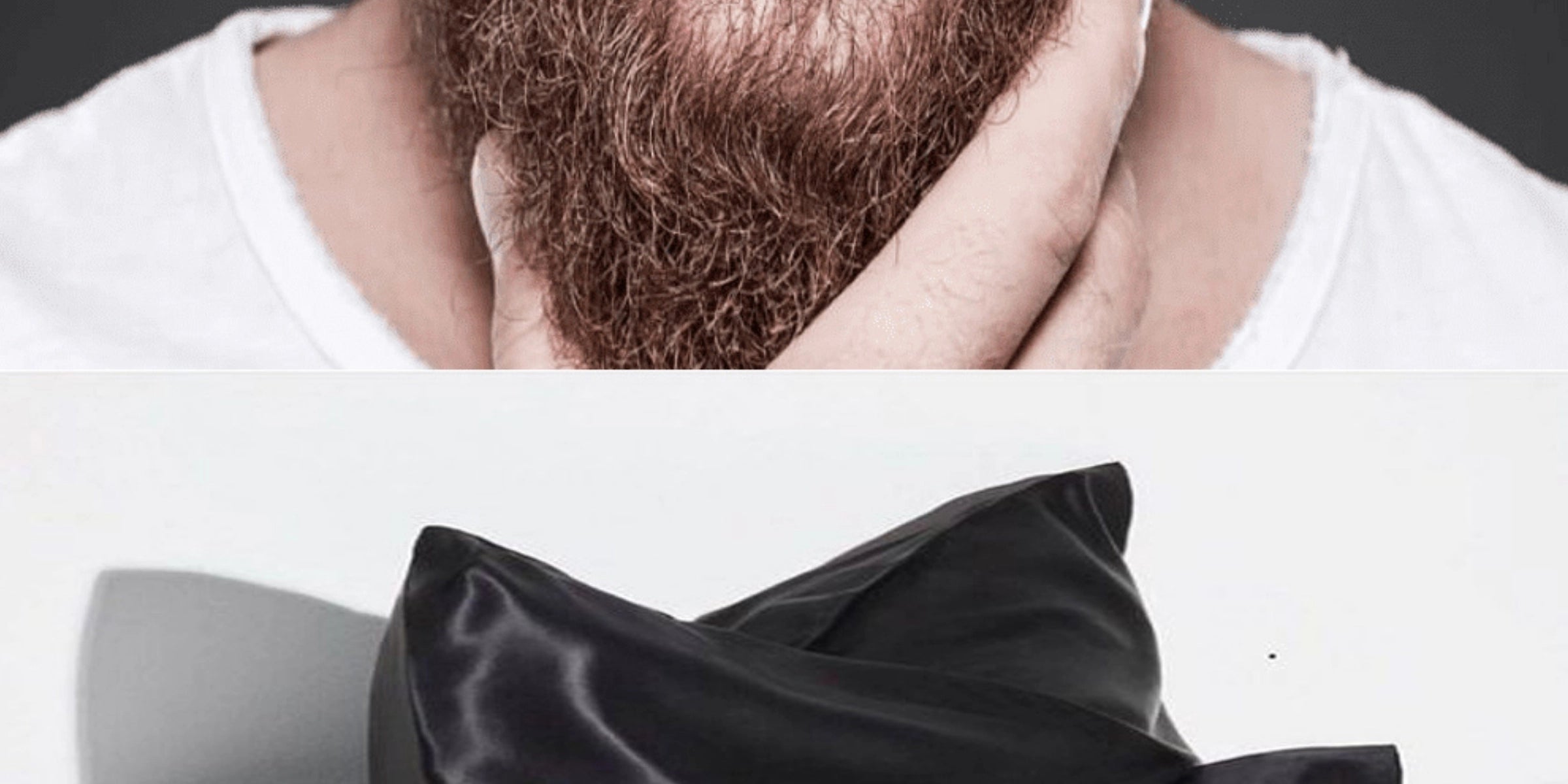 Silk Pillowcase Good For Women's Hair Only? No, Care Men's Beard From Here - promeedsilk