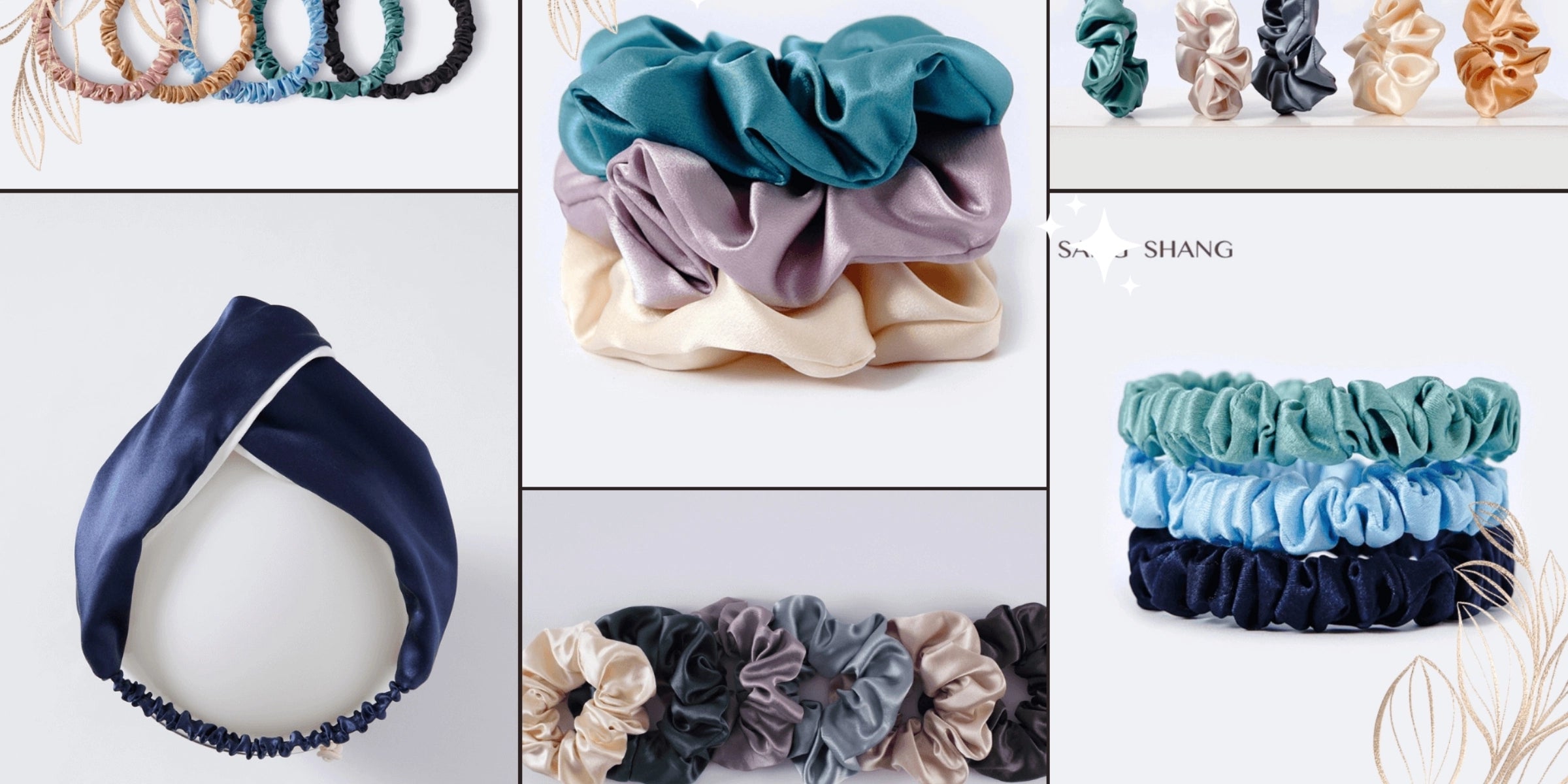 Discover 4 Unique Varieties of Silk Scrunchies