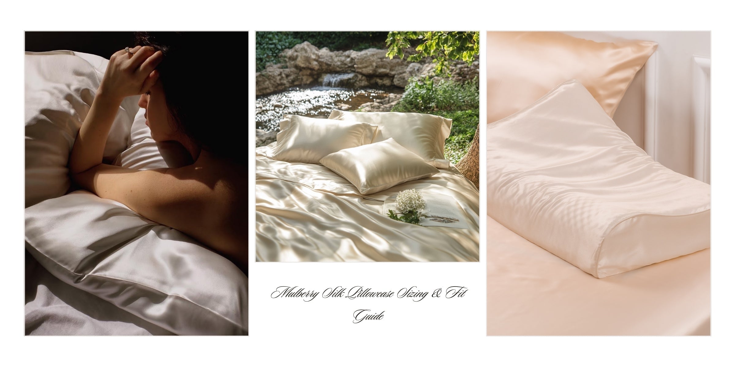 Mulberry Silk Pillowcase Sizing & Fit Guide