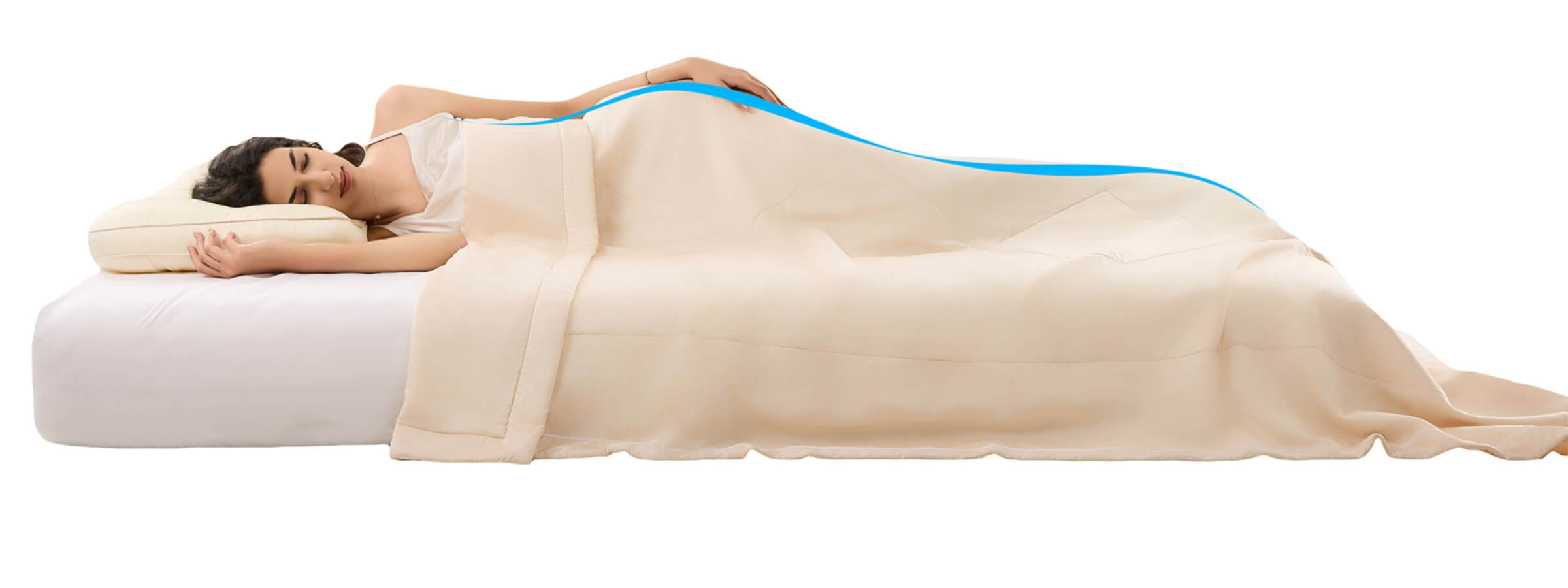 Skin-like™ Silicone Quilt by Promeed – Ultra-soft and breathable bedding for restful sleep