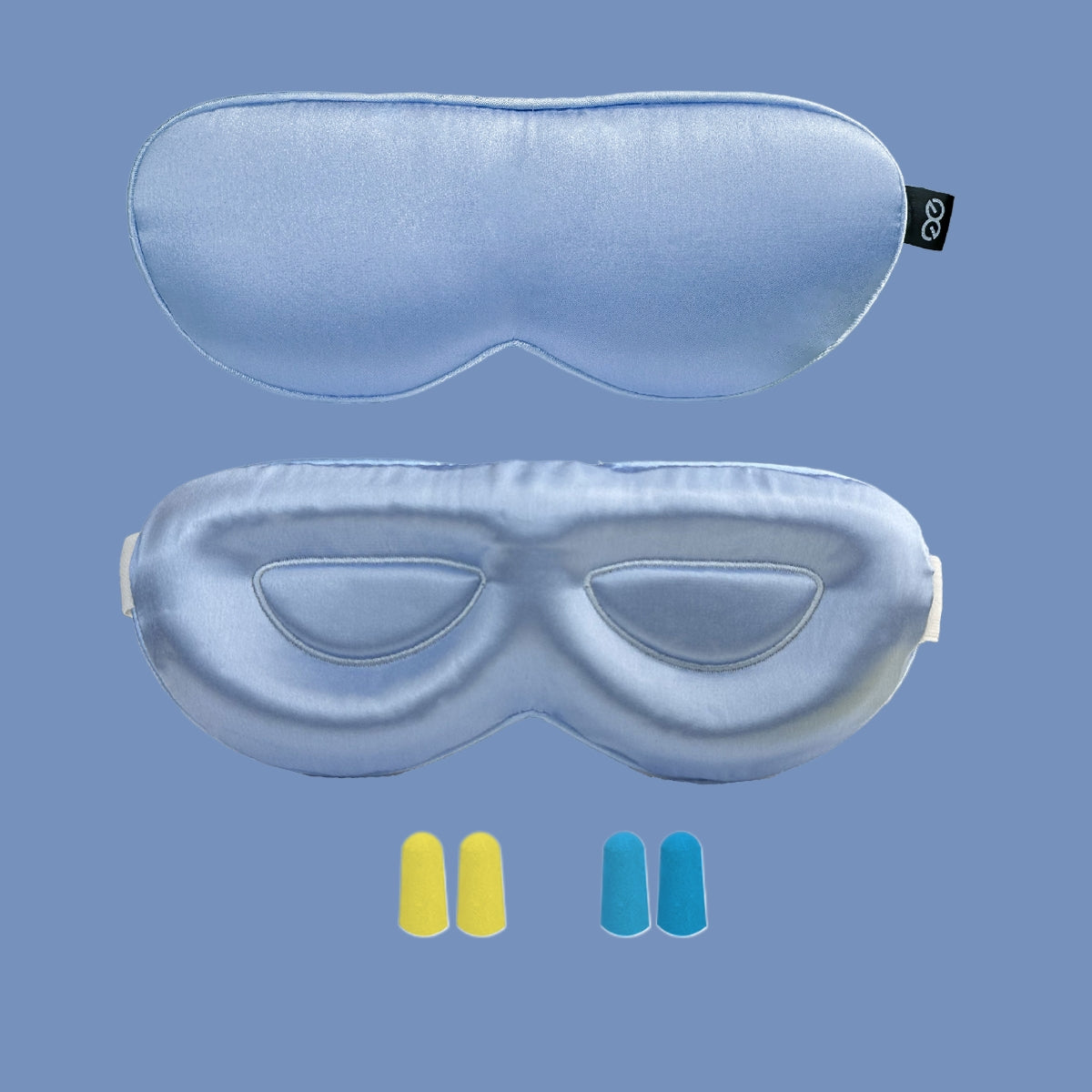 23MM Mulberry Silk 3D Eye Mask with Sleeping Earplugs - promeedsilk