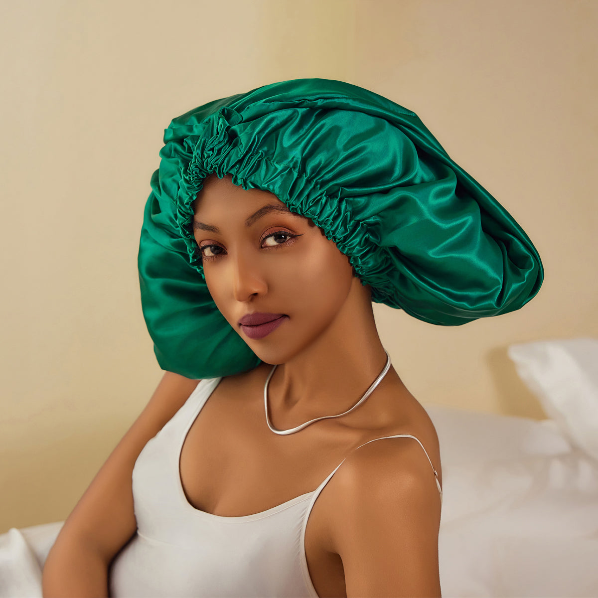 Moisturized Mulberry Silk Bonnet - promeedsilk