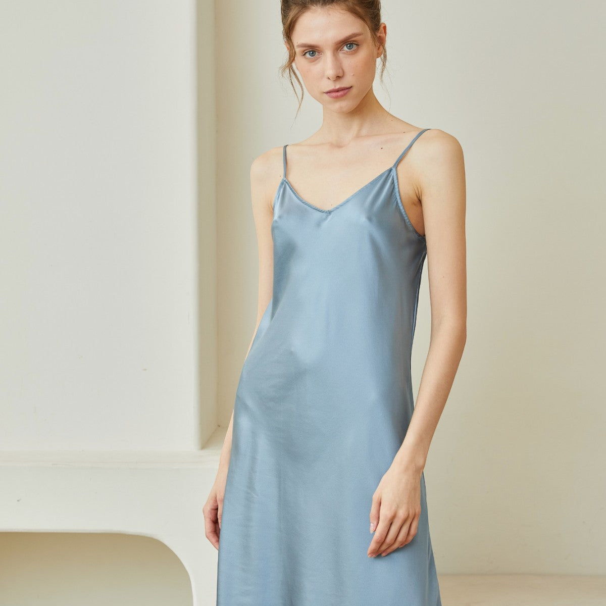 Silk Short Sleep Dress - promeedsilk