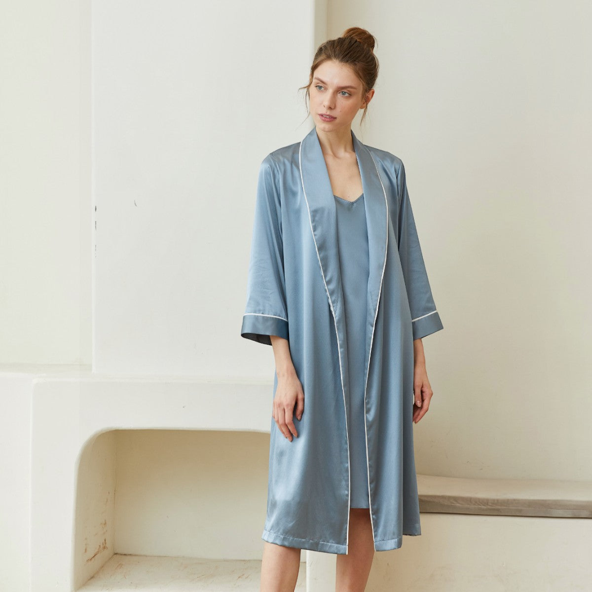 Silk Sleep Robe Set - promeedsilk