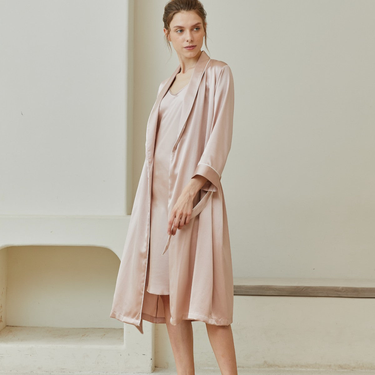 Silk Sleep Robe Set