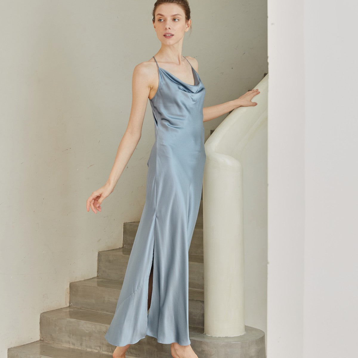 Silk Chemise Nightgown - promeedsilk