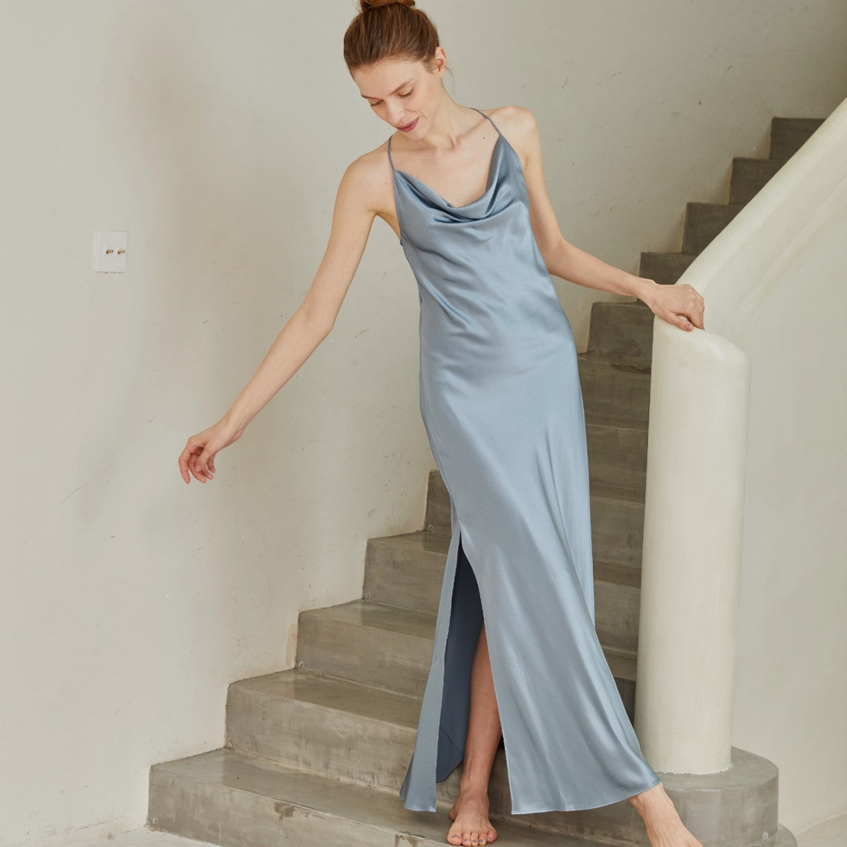 Silk Chemise Nightgown - promeedsilk