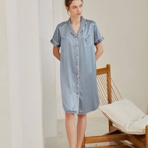 Silk Sleep Shirt - promeedsilk