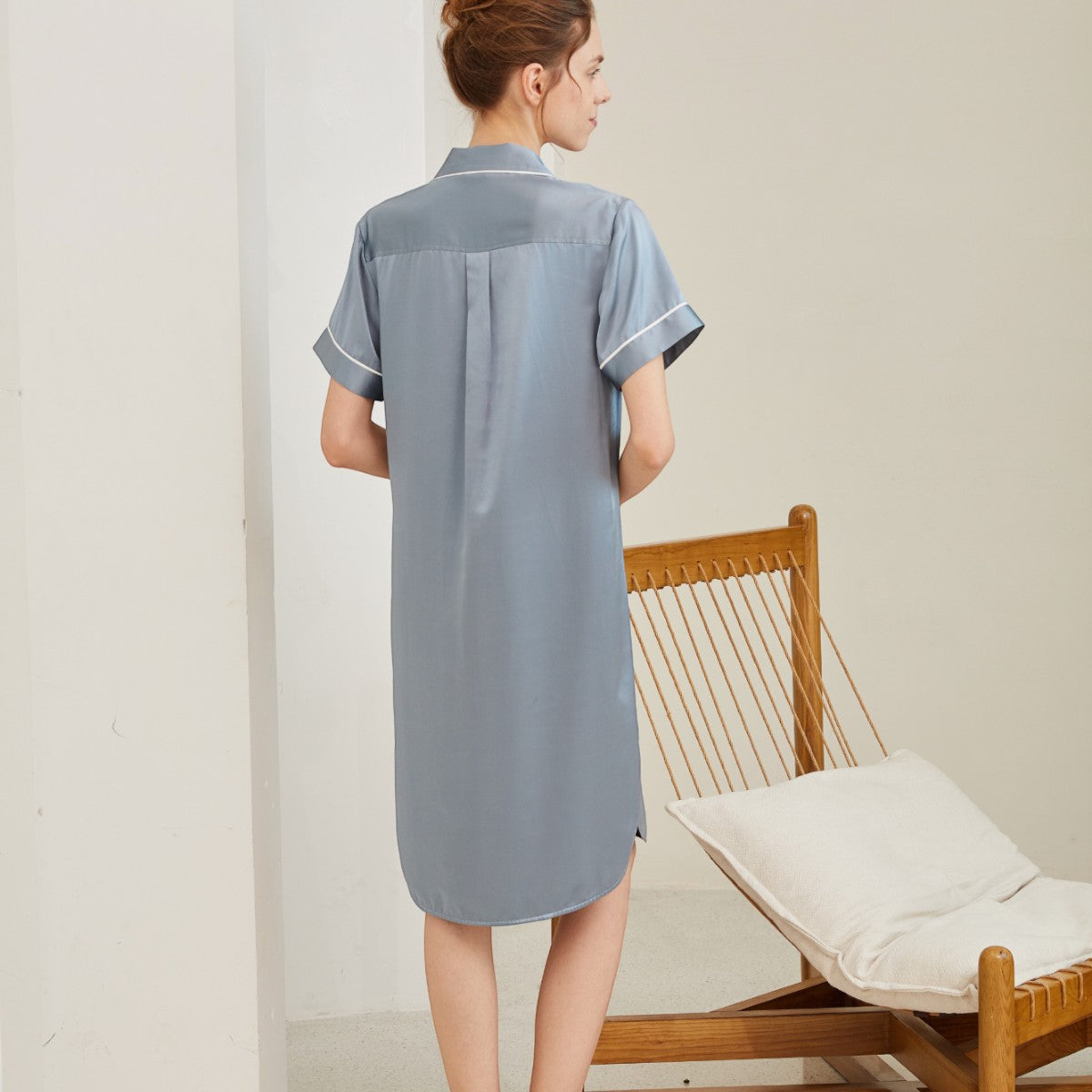 Silk Sleep Shirt - promeedsilk