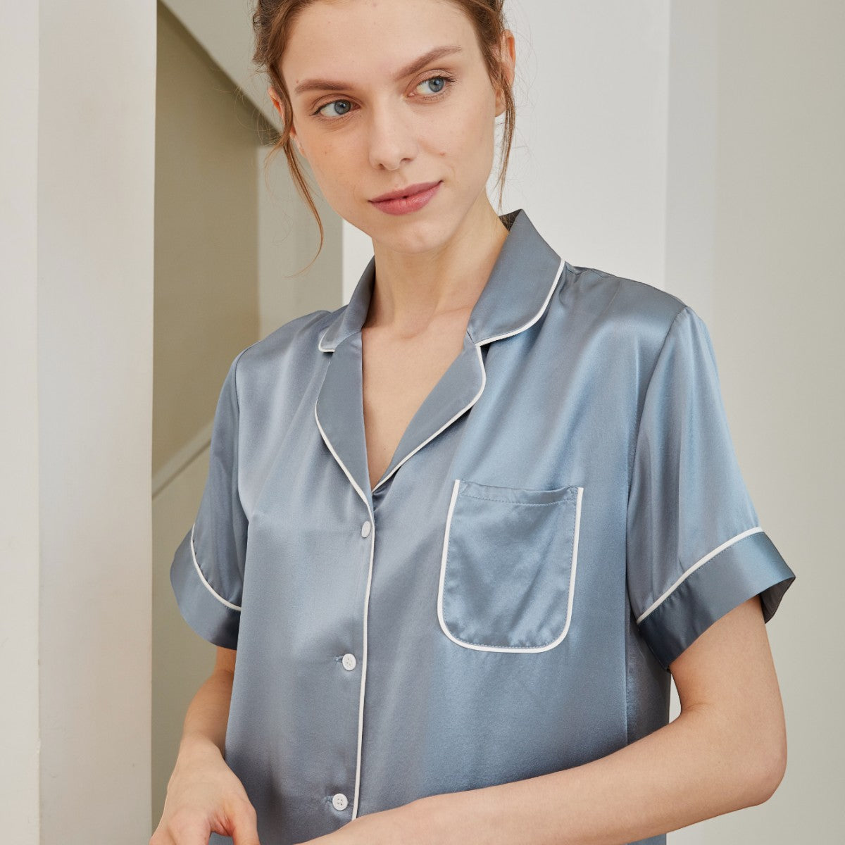 Silk Sleep Shirt - promeedsilk