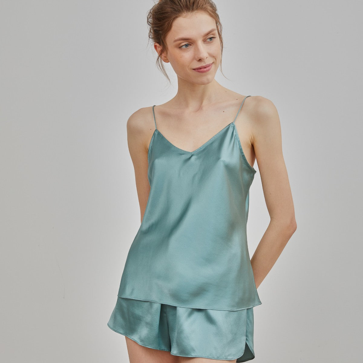 Silk Short Pajama Set