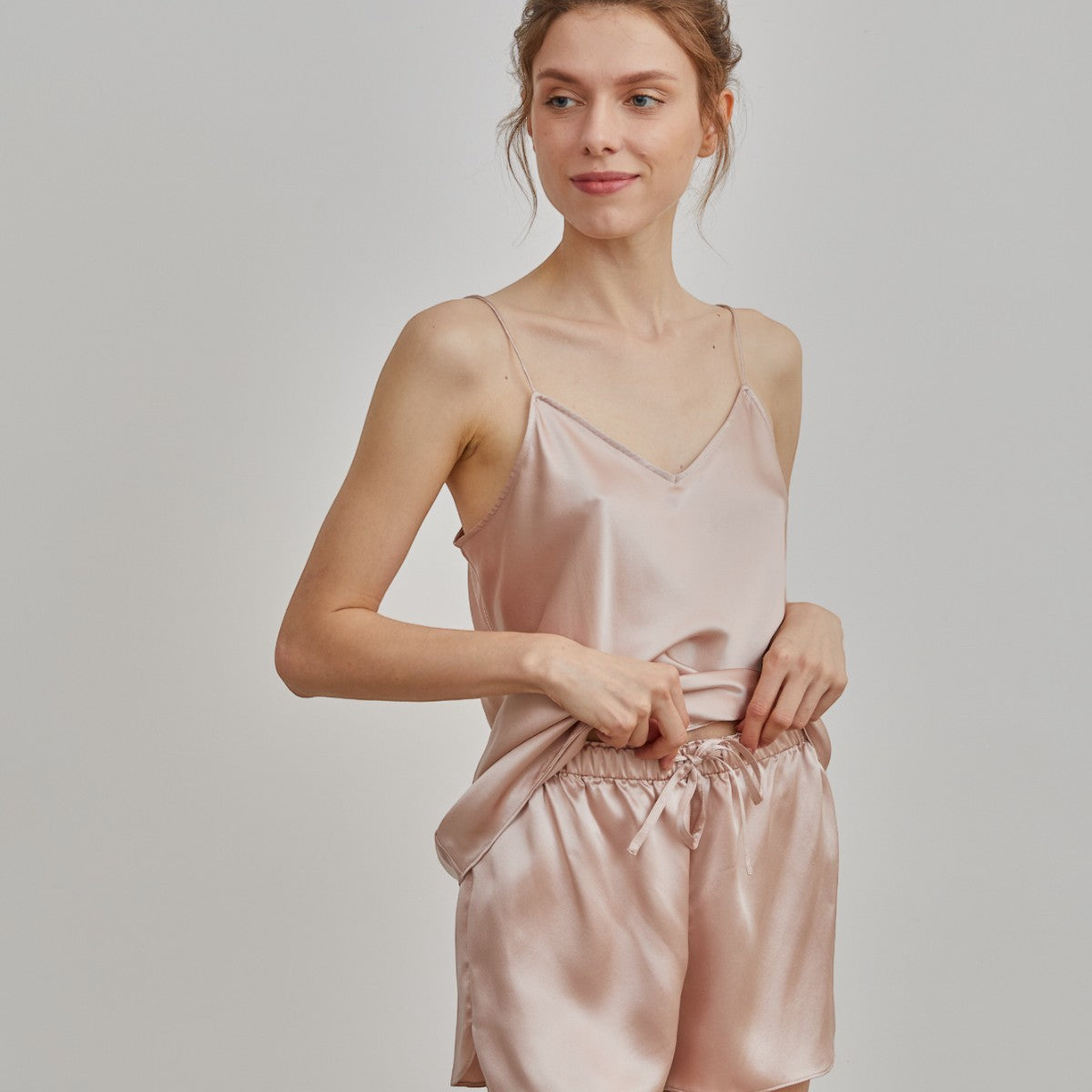 Silk Short Pajama Set - promeedsilk