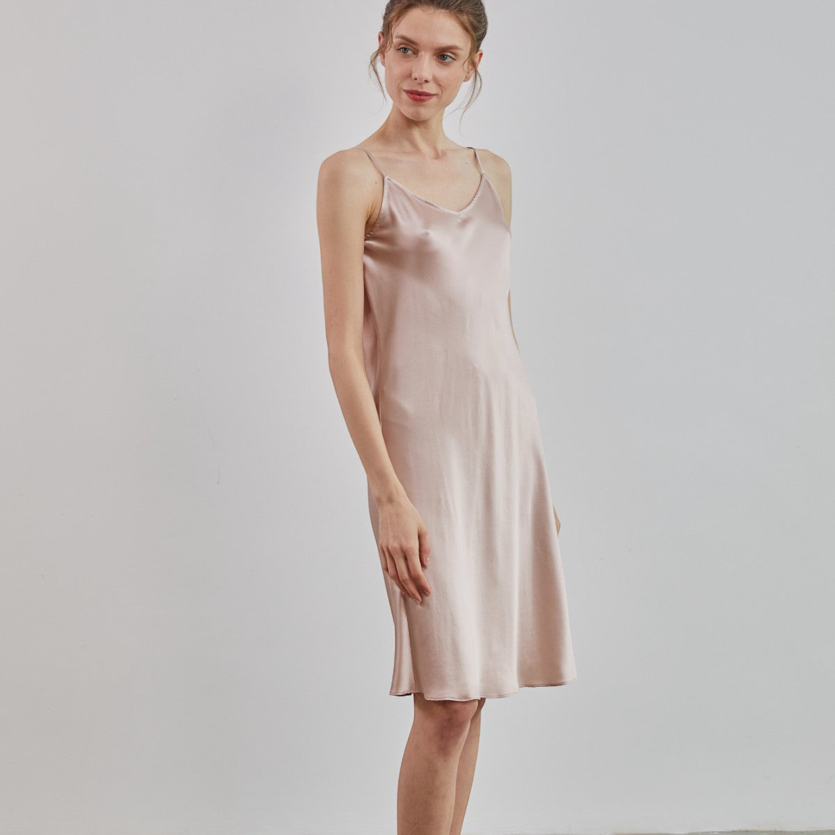 Silk Short Sleep Dress - promeedsilk