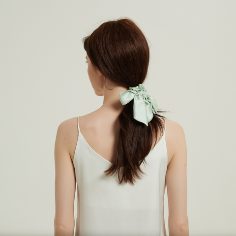 Silk Bow Hair Ties - promeedsilk