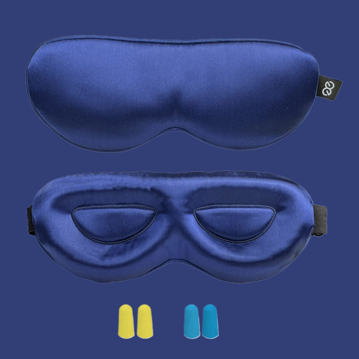 23MM Mulberry Silk 3D Eye Mask with Sleeping Earplugs - promeedsilk