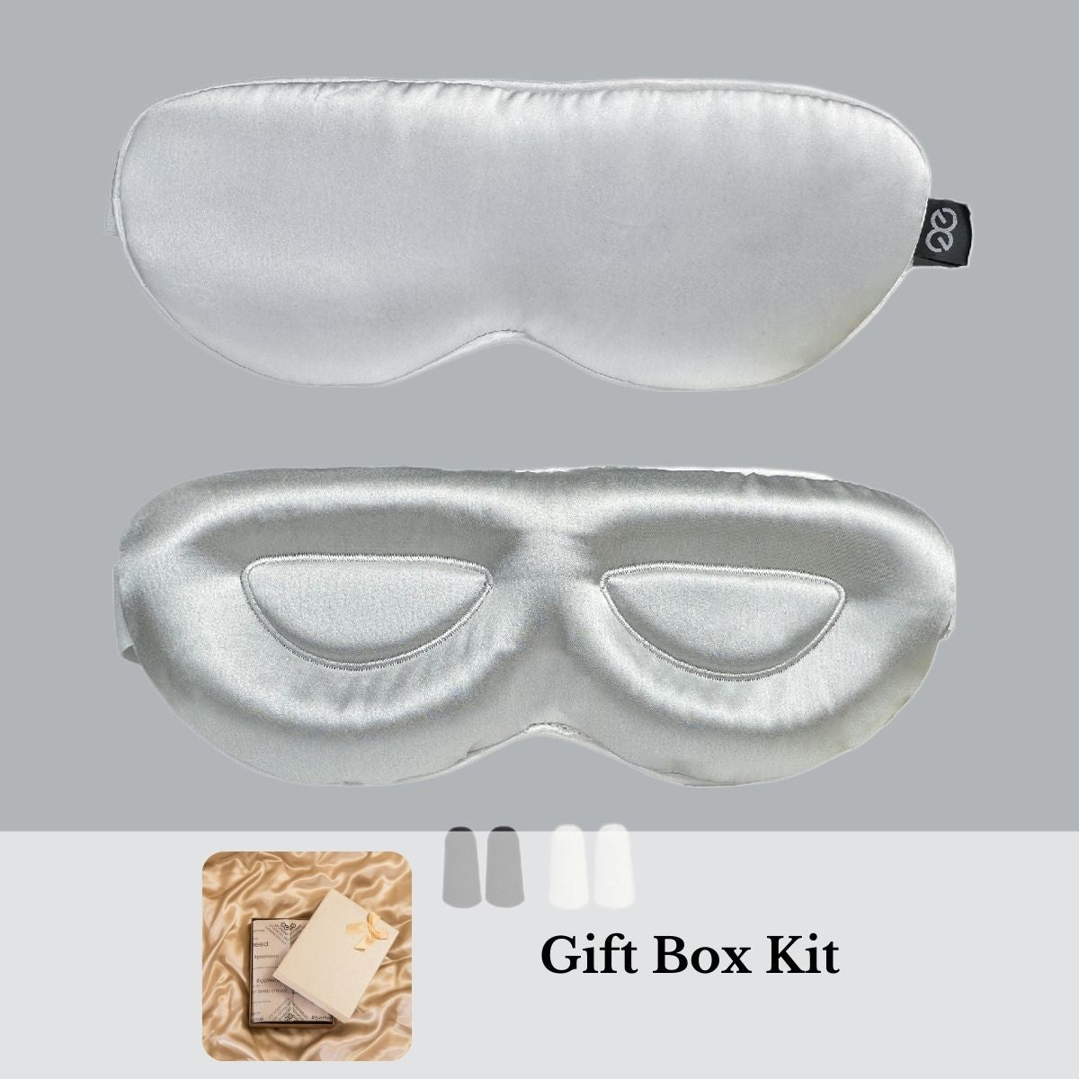 23MM Mulberry Silk 3D Contour Eye Mask-Father's Day Gift Kit