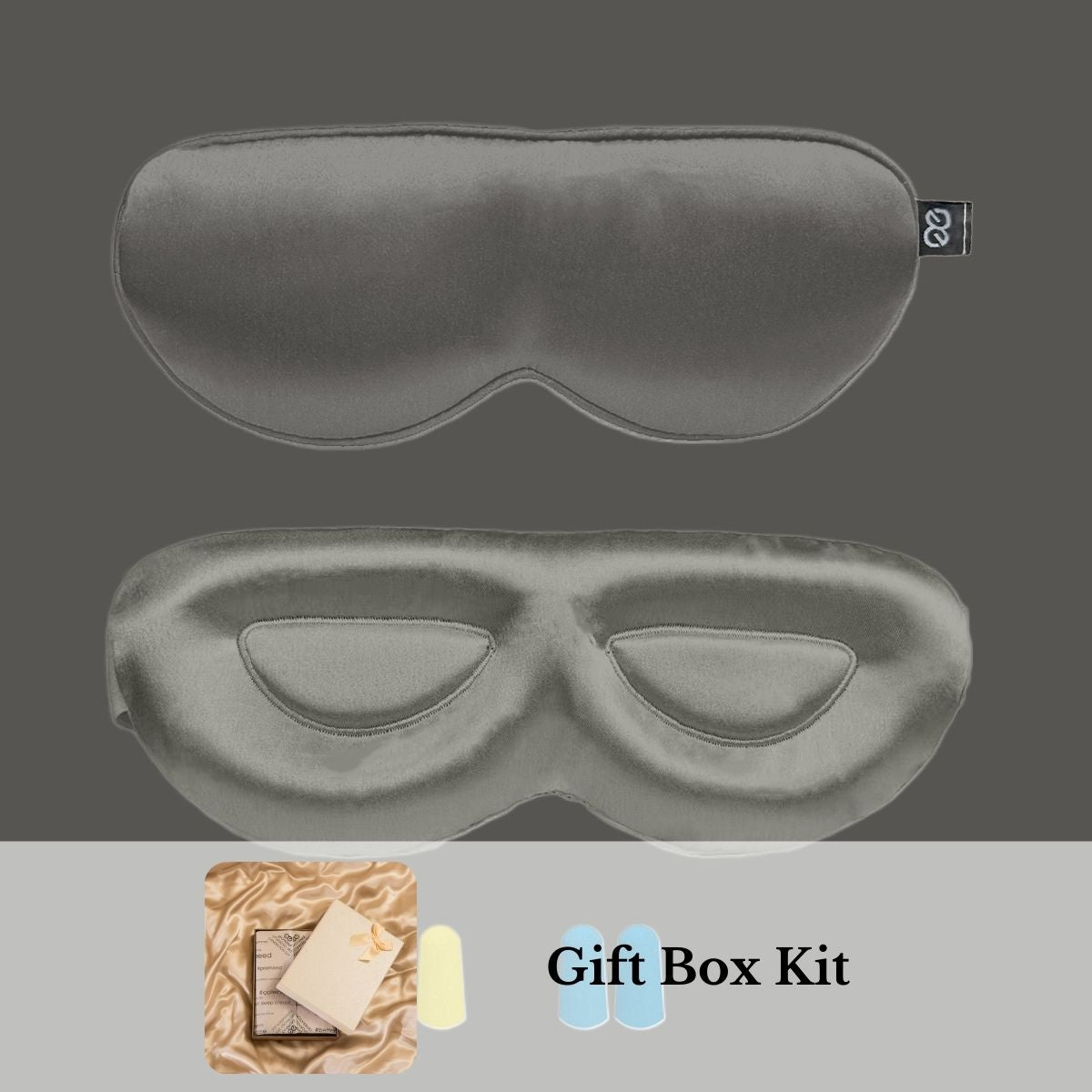 23MM Mulberry Silk 3D Contour Eye Mask-Father's Day Gift Kit