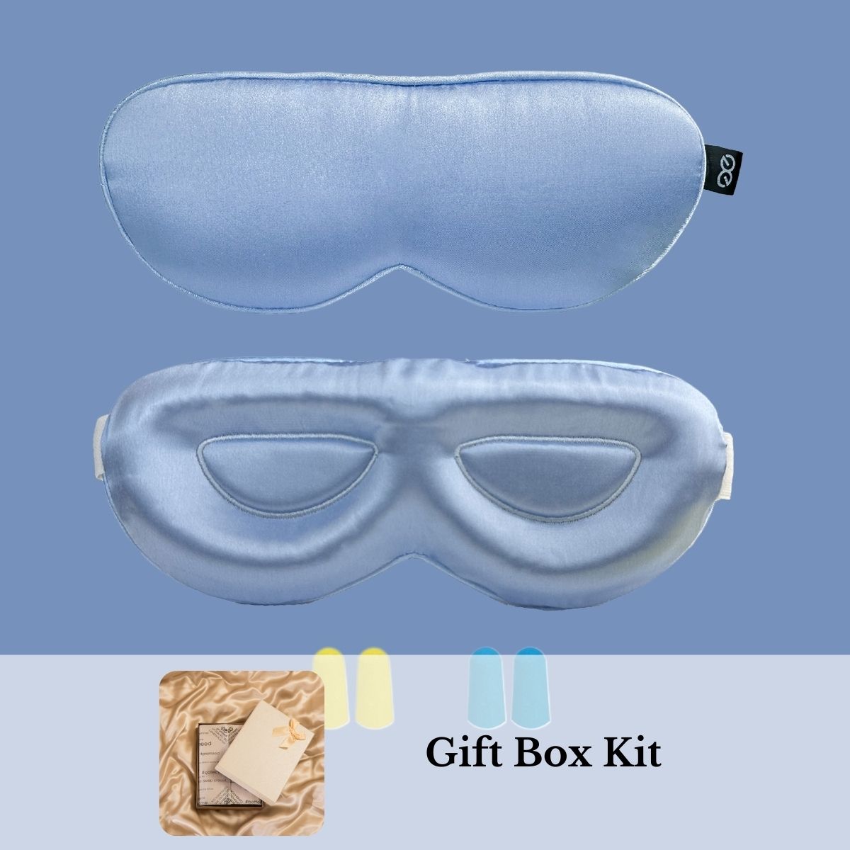 23MM Mulberry Silk 3D Contour Eye Mask-Father's Day Gift Kit