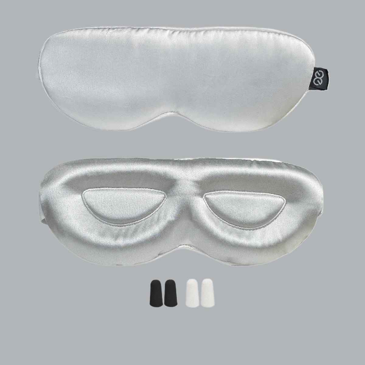 23MM Mulberry Silk 3D Eye Mask with Sleeping Earplugs