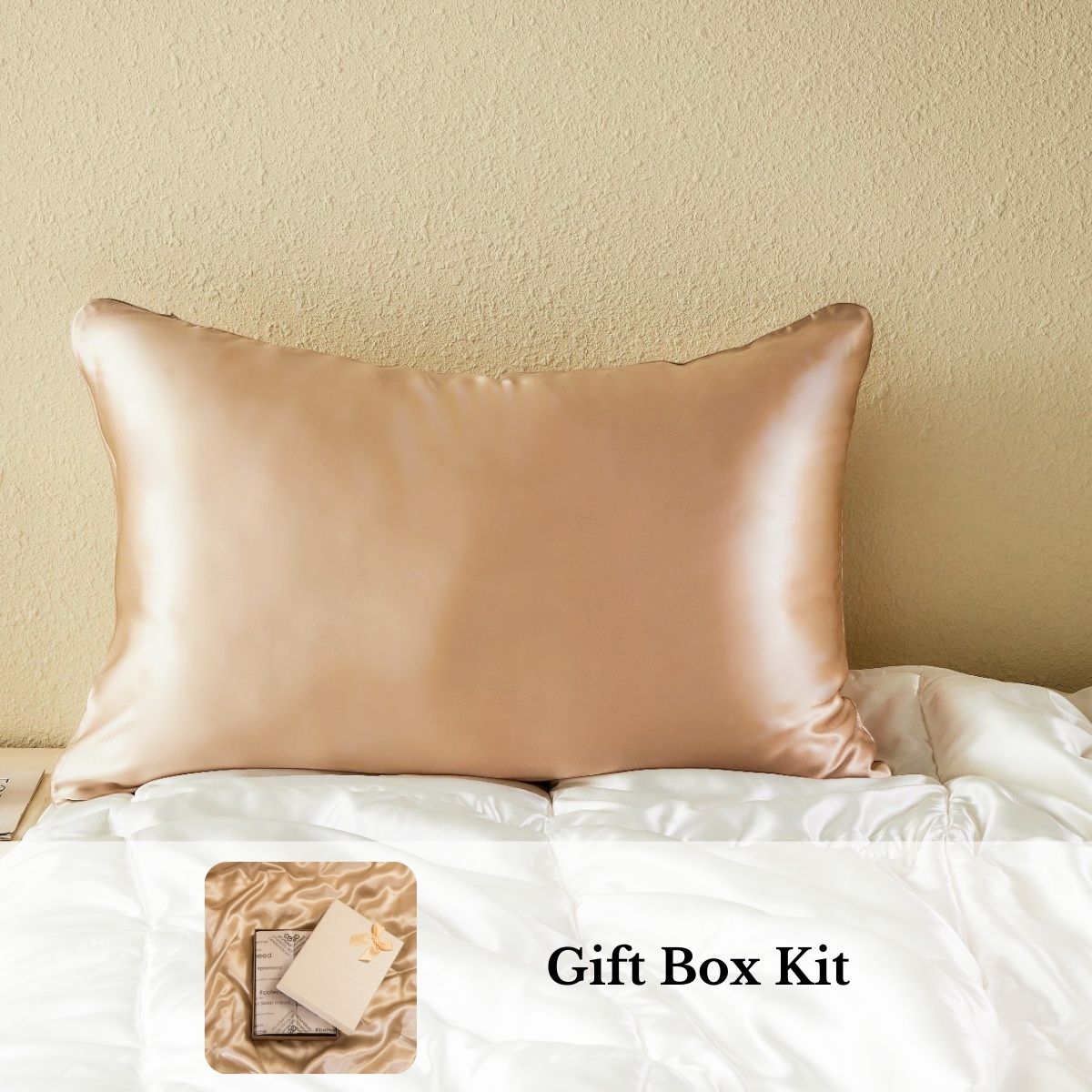 Hydrating Mulberry Silk Pillowcase-Birthday Gift Kit