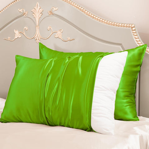 23mm 6A+ Silk Pillowcase With Zipper With Laundry Bag