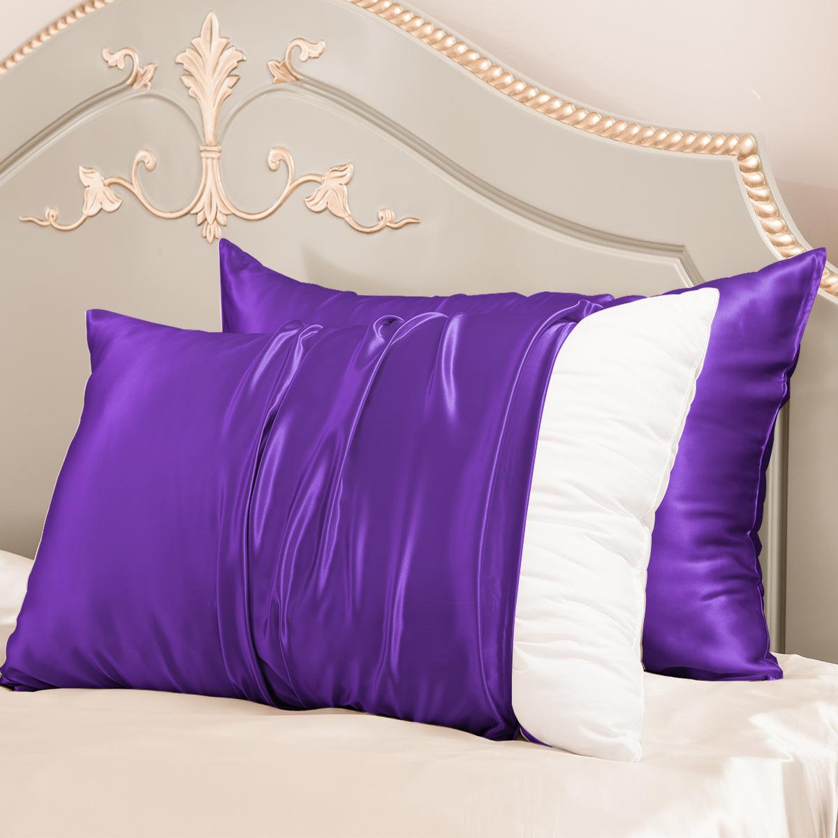 23mm 6A+ Silk Pillowcase With Zipper With Laundry Bag - promeedsilk