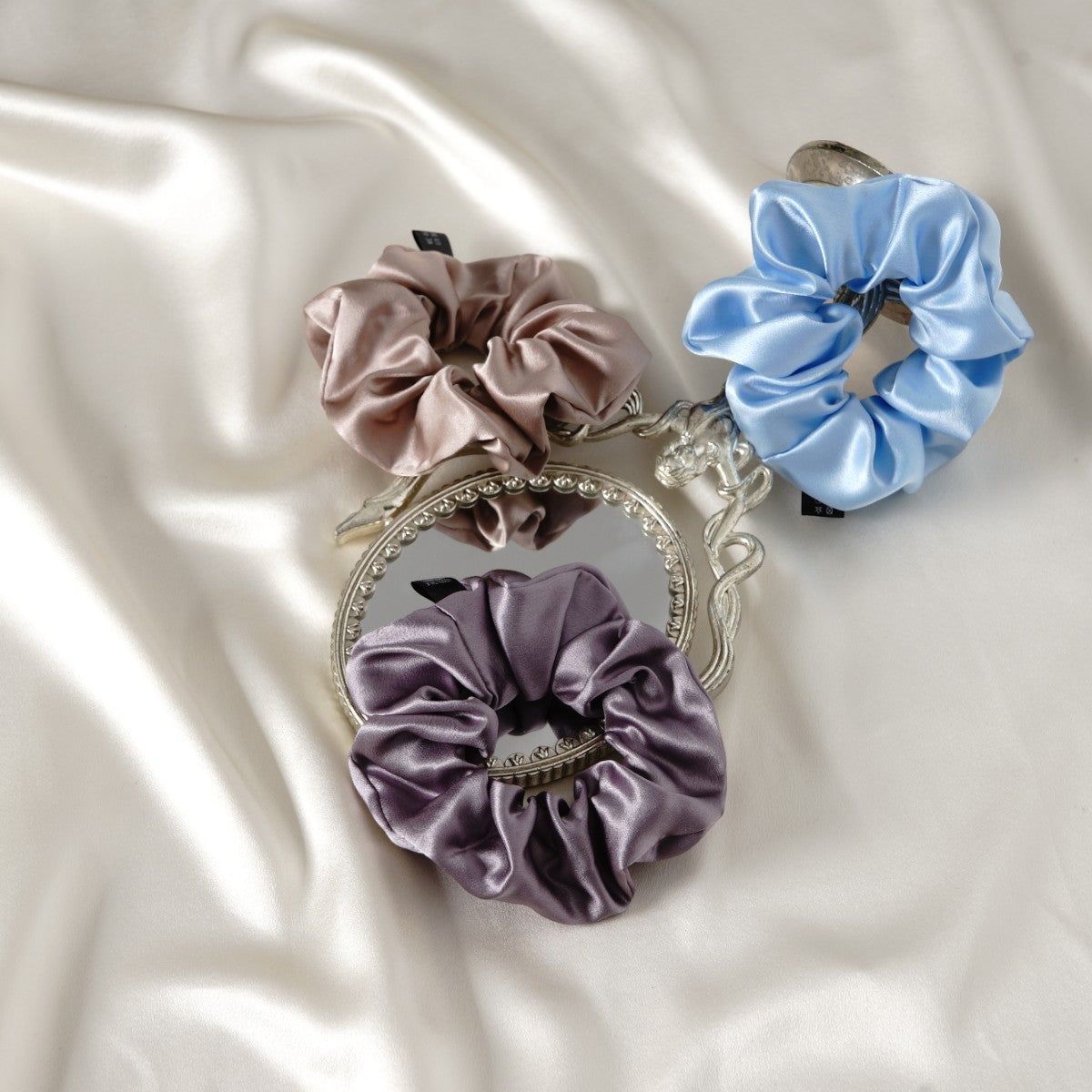 Silk Minnie Scrunchies - promeedsilk