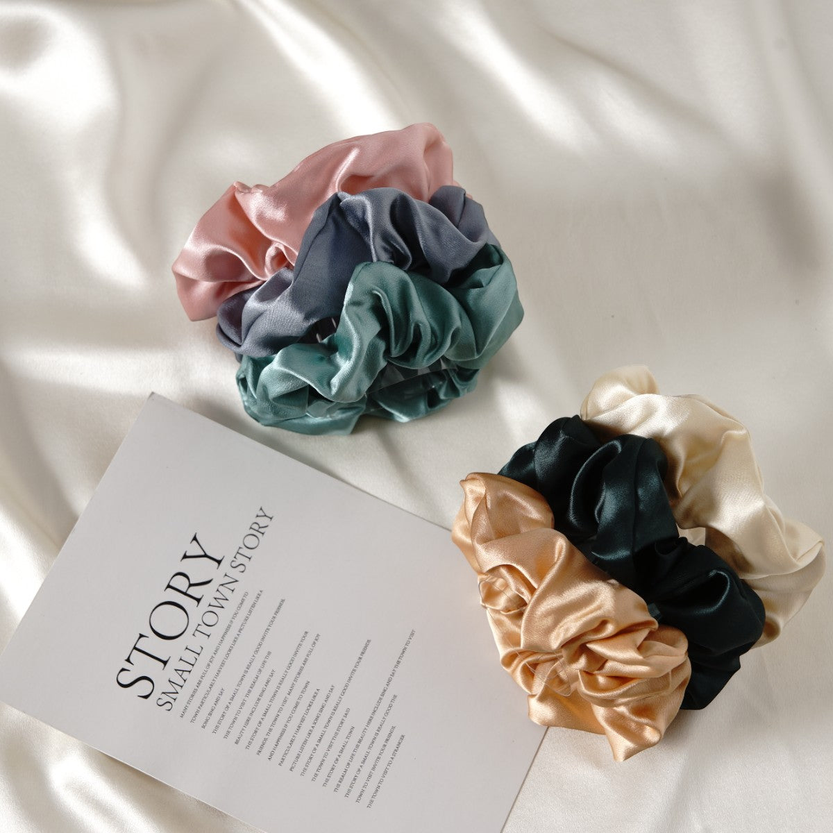 Silk Minnie Scrunchies - promeedsilk