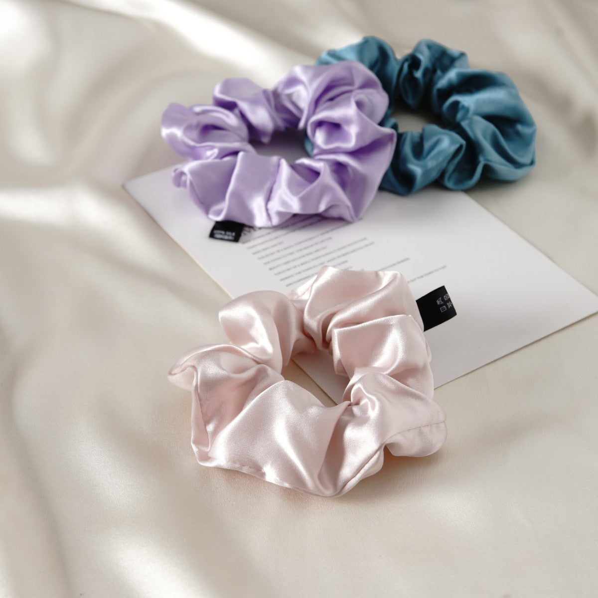 Silk Minnie Scrunchies - promeedsilk