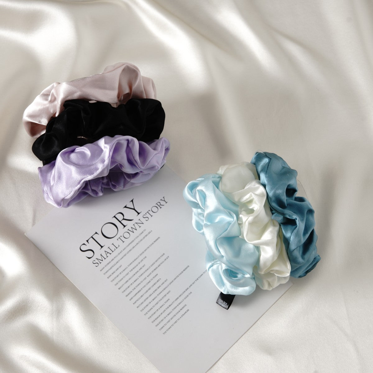 Silk Minnie Scrunchies - promeedsilk