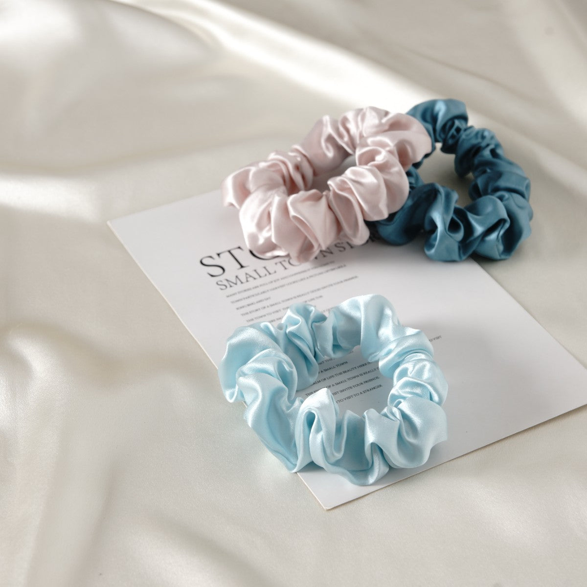 Silk Minnie Scrunchies - promeedsilk