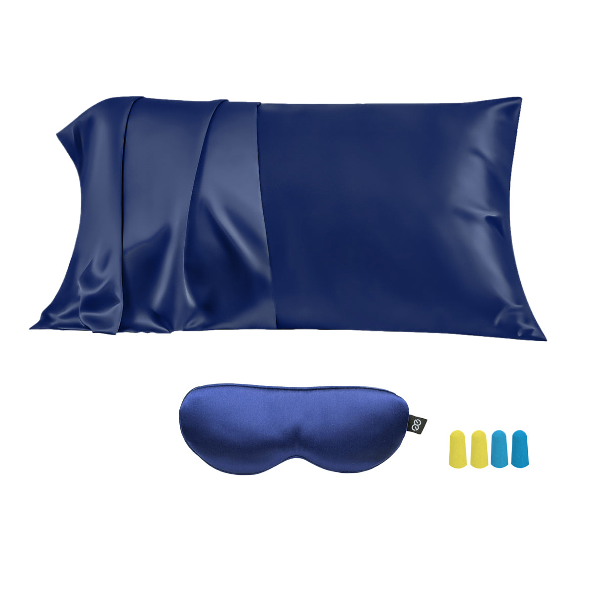 23mm 6A+Zipper Silk Pillowcase With Eye Mask - promeedsilk