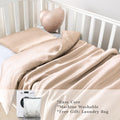 23mm 6A+ Silk Crib Duvet Cover Set 2pcs Crib | Toddler With Laundry Bag - promeedsilk