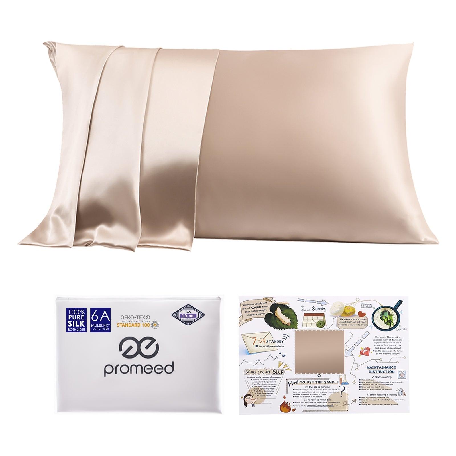 6A Mulberry Silk Pillow Cover - promeedsilk