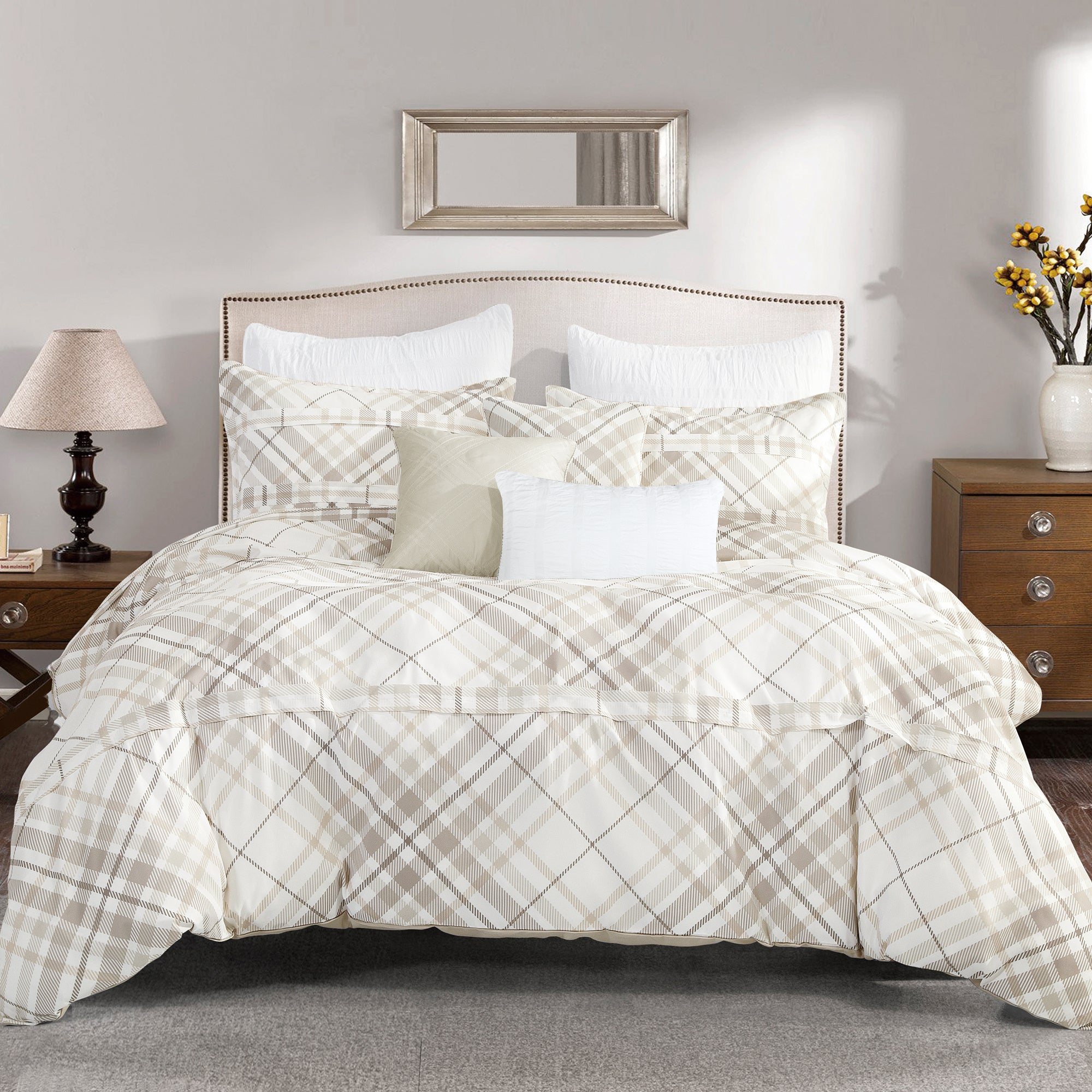 Fabia Comforter Set 8PCS - promeedsilk