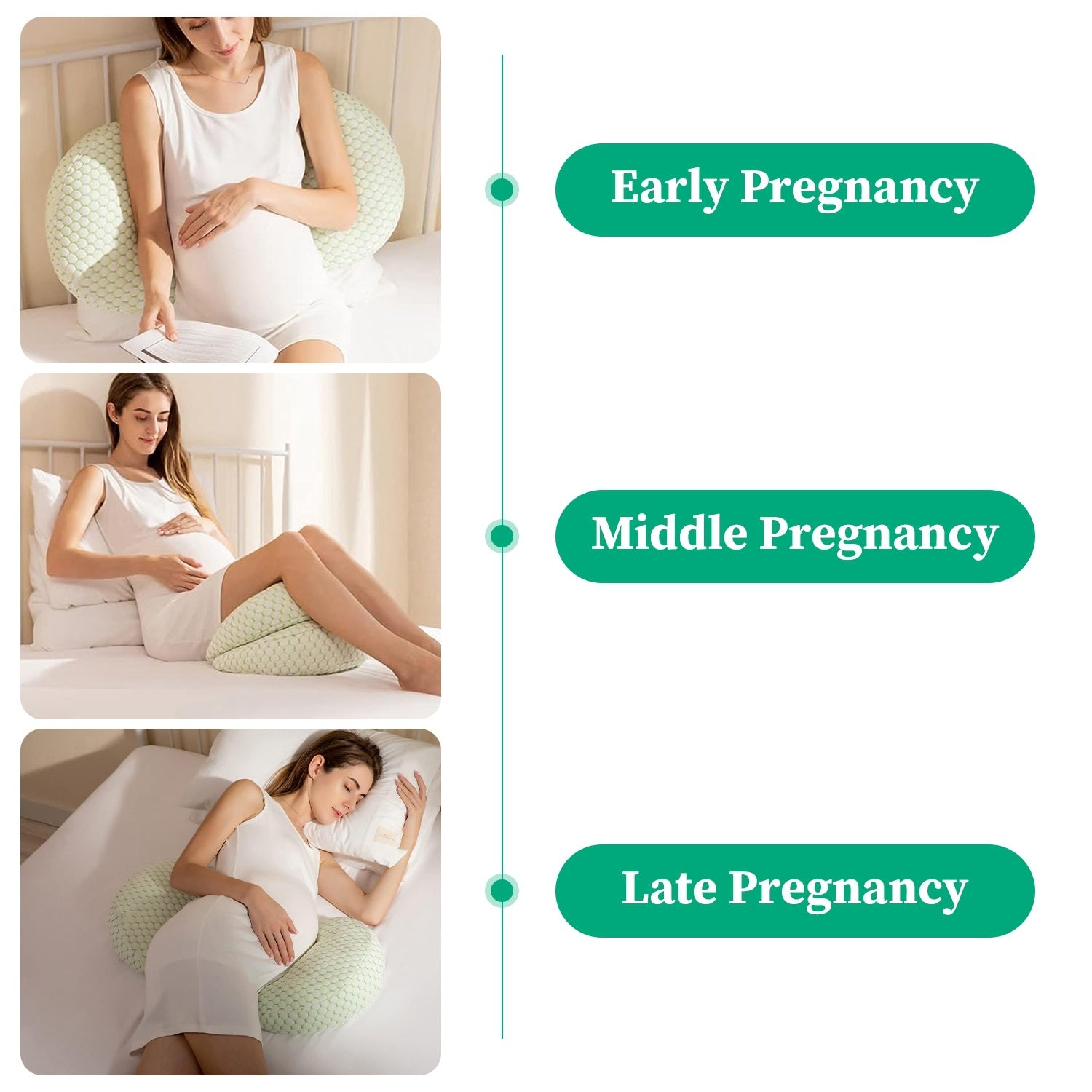 Pregnancy Adjustable Support Maternity Pillow - promeedsilk