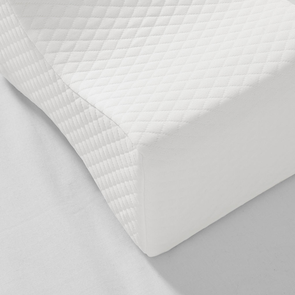 White Knee Memory Foam Pillow - promeedsilk