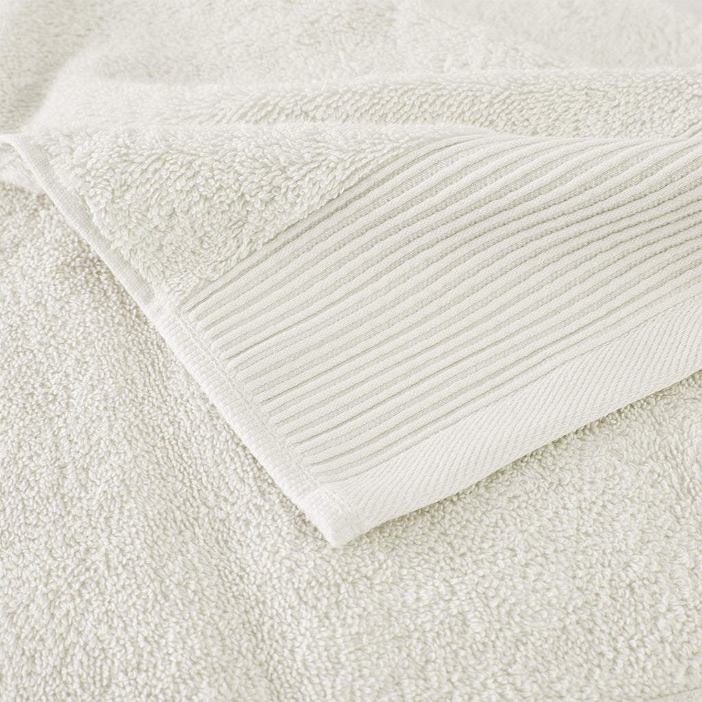 Ivory Antimicrobial Cotton Tencel Blend Towel Set - 6 Pcs