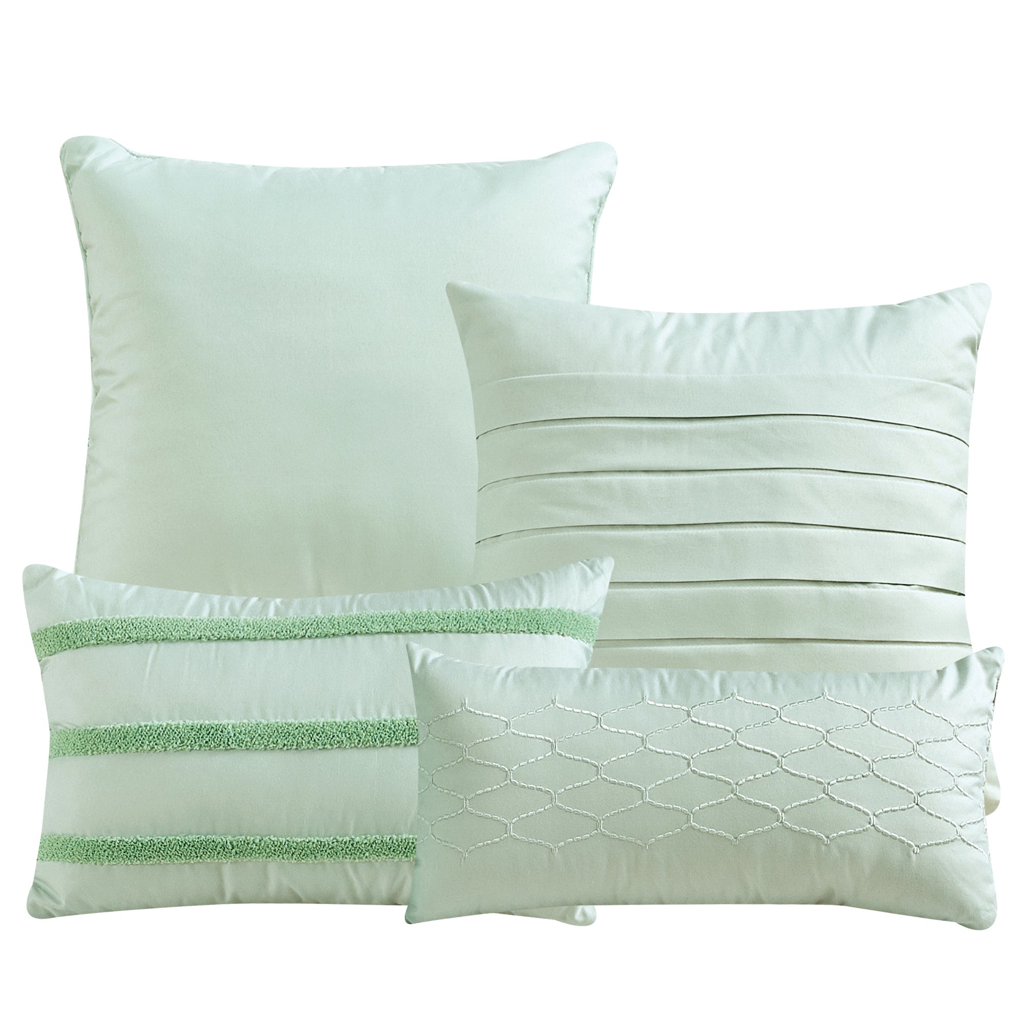 Mint Comforter Set 7PCS - promeedsilk