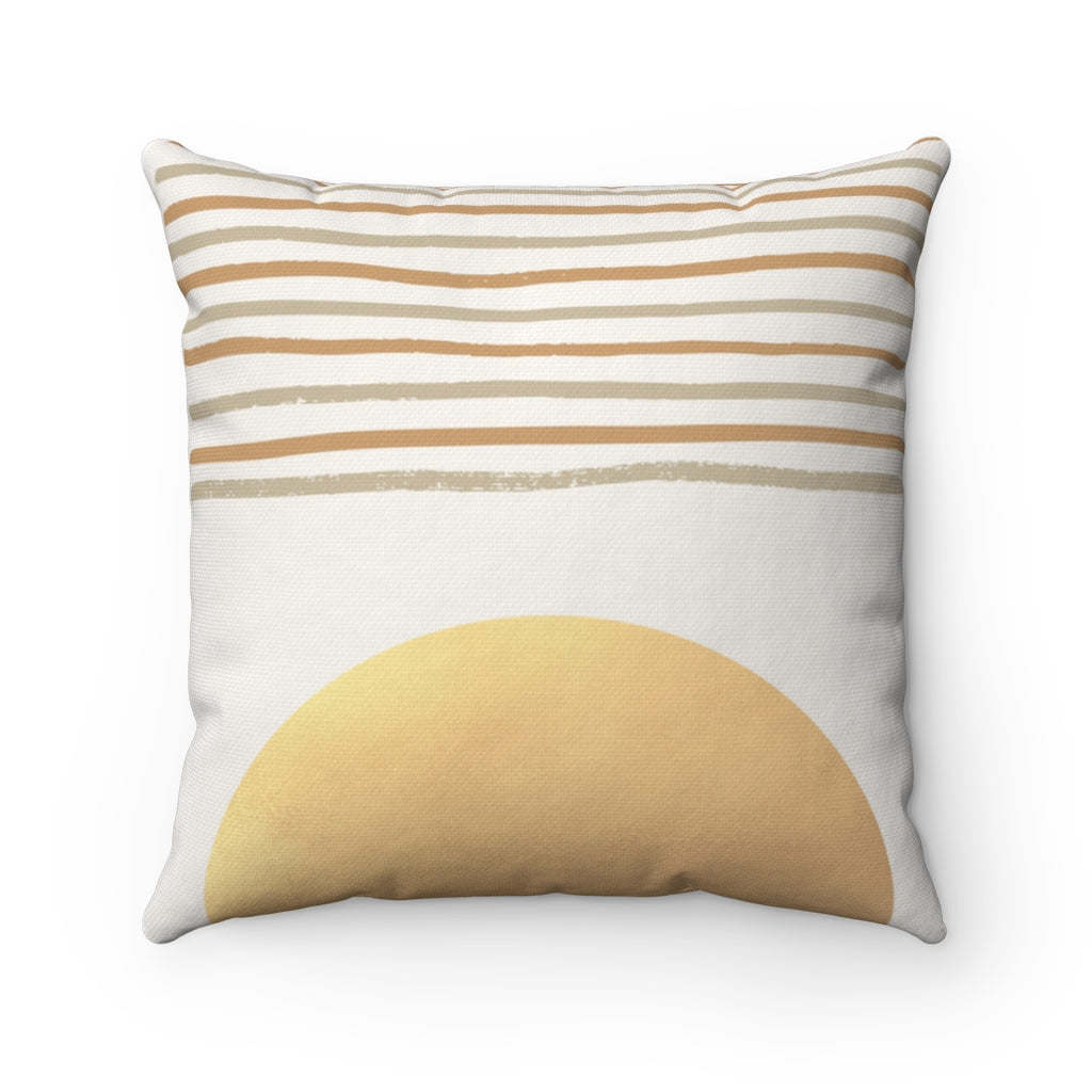 Abstract Sun with Lines Cushion Home Decoration Accents - 4 Sizes - promeedsilk